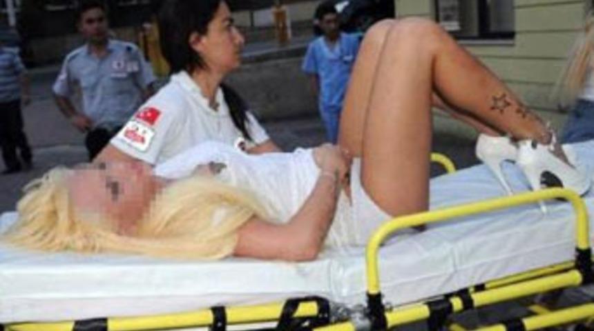 Barda eğlence hastanede bitti