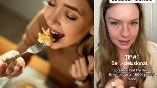 Yemek yerken zayıflatıyor! Çiğneme sayısı... Paylaştığı yöntemle 15 kilo verdi 'Sosyetik gibi davranıyorum'