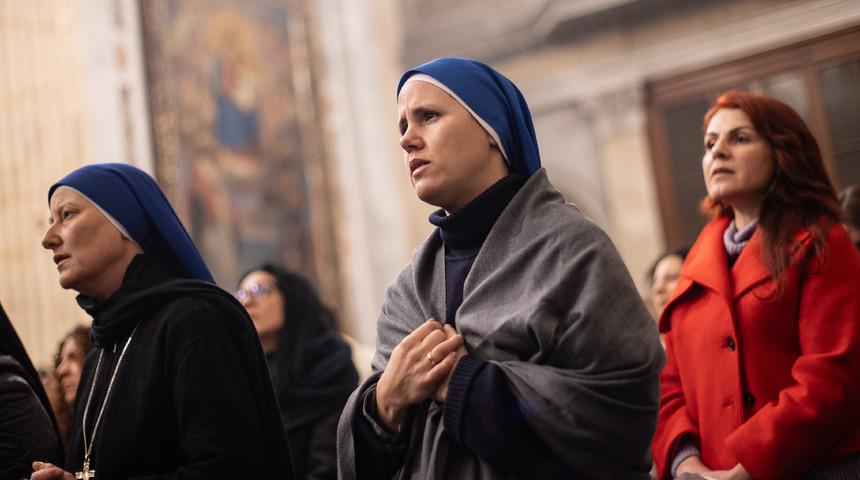 Santa Maria Kilisesi'nde saldırının ardından Kefaret Ayini düzenlendi