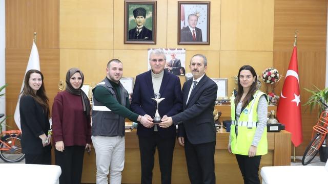 Sakarya Büyükşehir Belediyesi 2023 SECAP Uyum Eylem Geliştiricisi Ödülüne değer görüldü
