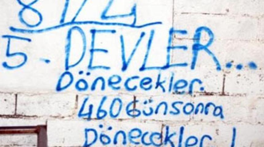 '460 g&uuml;n sonra d&ouml;necekler' yazdı ama...