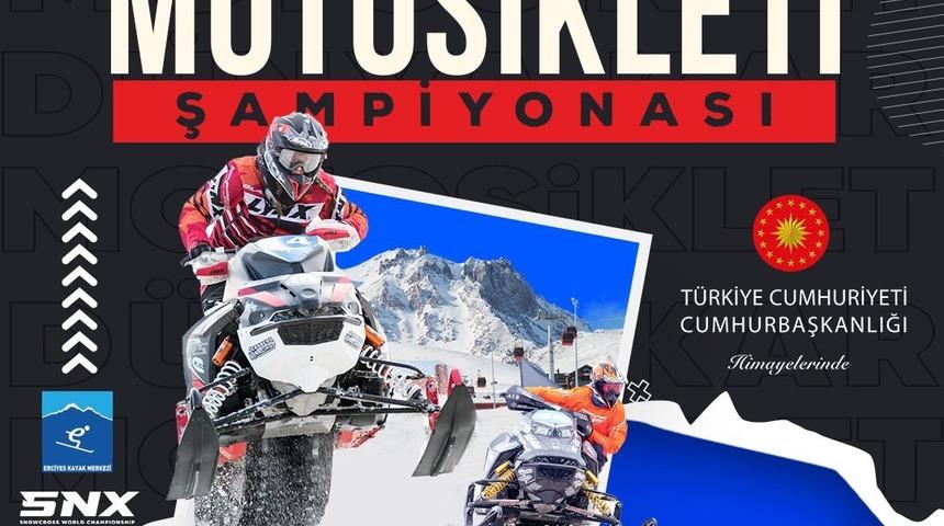 Erciyes; Dünya Kar Motosikleti Şampiyonası ve Erciyes Cup’a ev sahipliği yapacak