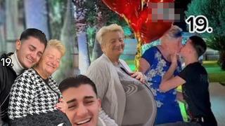 Kendisi 77 kocası 19 yaşında! TikTok'ta gündem yaratan hamilelik videosu... Bebeklerini göstererek viral oldular