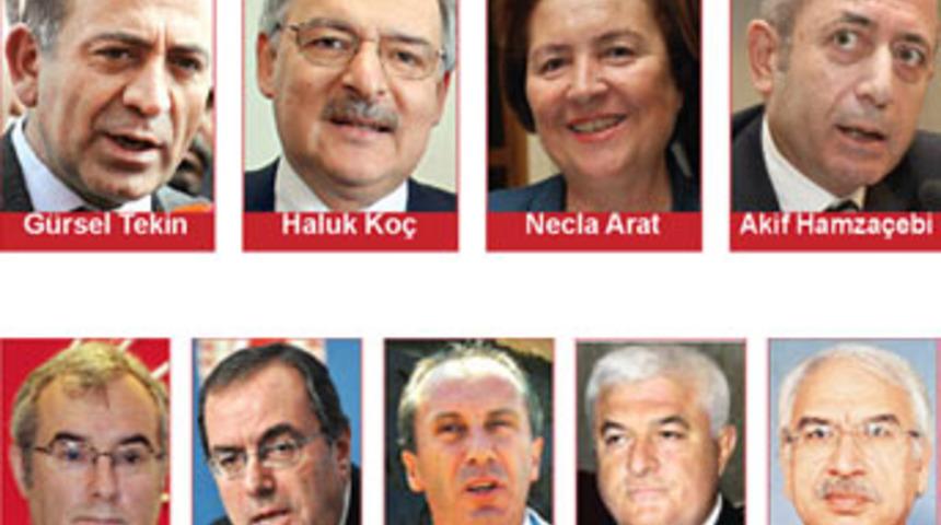 İşte Kılı&ccedil;daroğlu'nun A takımı