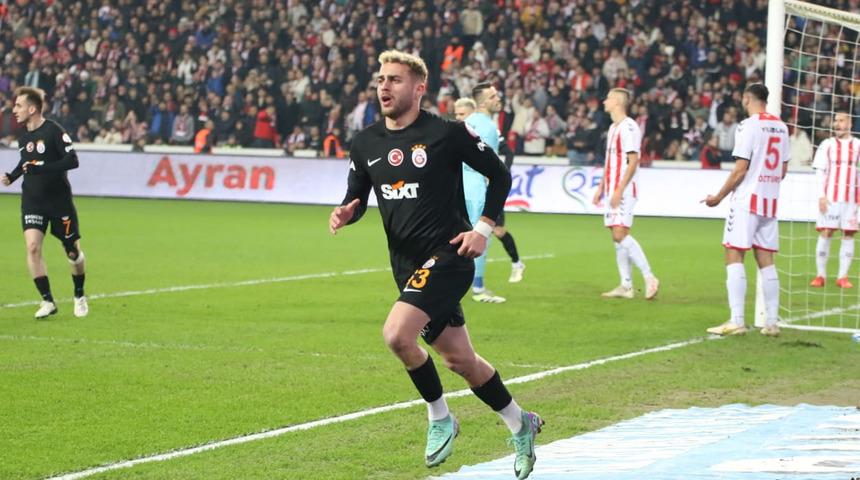 Galatasaray, Samsunspor deplasmanında hata yapmadı! Aldıkları 3 puanla maç fazlasıyla liderliğe oturdular...