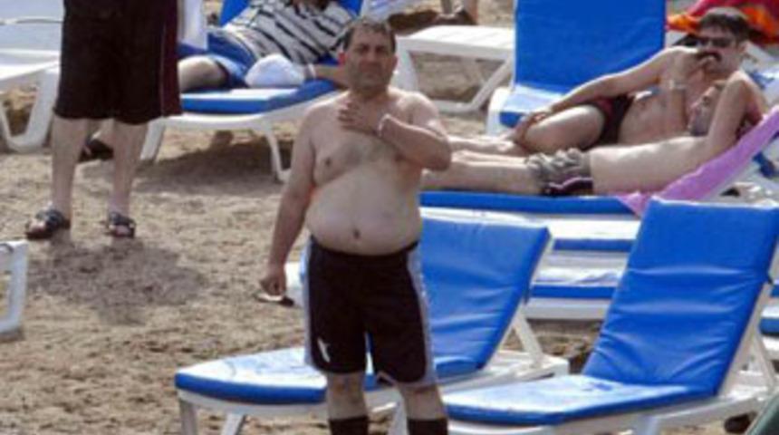 5 yıldızlı otelde sıradışı g&ouml;r&uuml;nt&uuml;ler