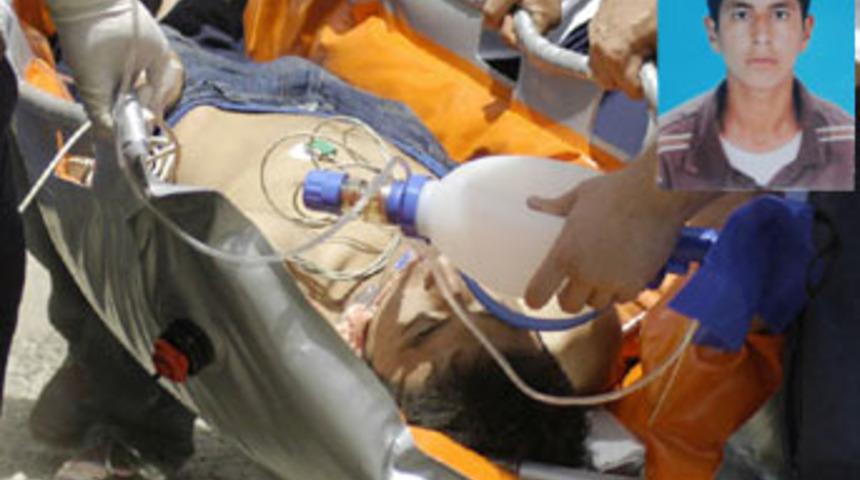 Mucize şekilde kurtarıldı, hastanede &ouml;ld&uuml;