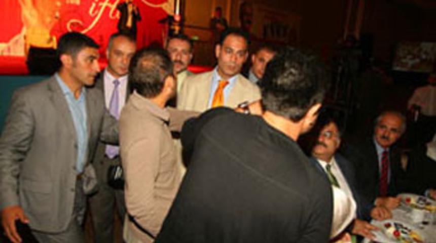 Saadet iftarında kavga