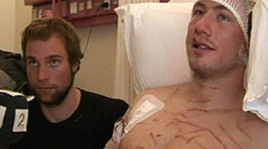 Kutup ayısı saldırdı