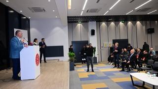 Ulusal ve uluslararası medya mensupları Malatya'da deprem konutlarını gezdi