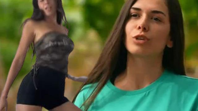 Survivor Kardeniz Kılıç elendikten sonra 'Esmerin Adı Oya' şarkısında dans etti! Mini şortuyla dansı olay oldu