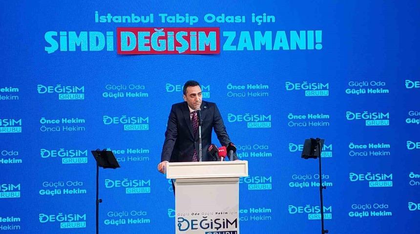 İstanbul Tabip Odası Başkan Adayı Dr. Ahmet Erçek seçim beyannamesini açıkladı