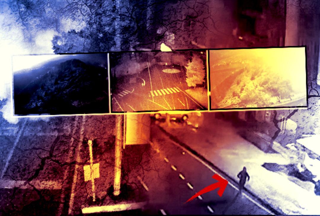 6 Şubat depremlerinin &uuml;zerinden 1 yıl ge&ccedil;erken, yeni g&ouml;r&uuml;nt&uuml;ler ortaya &ccedil;ıktı! 25 saniye farkla hayatta kaldı... Ebrar Sitesi'nin yıkılma anı da kamerada