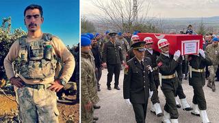 Şehit Piyade Uzman Çavuş Kadir Dingil, Osmaniye’de toprağa verildi