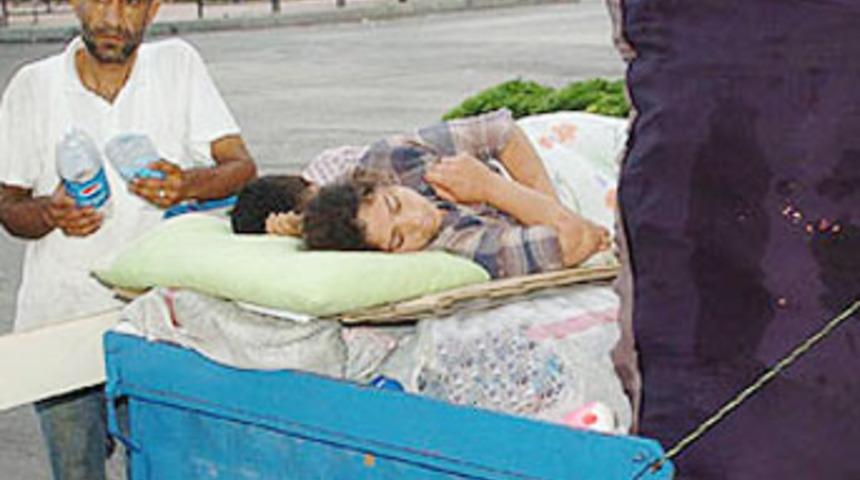 El arabasında bir yaşam...