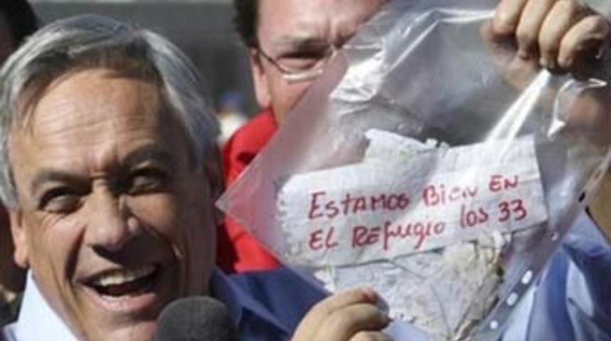 Şili'de maden ocağında mucize