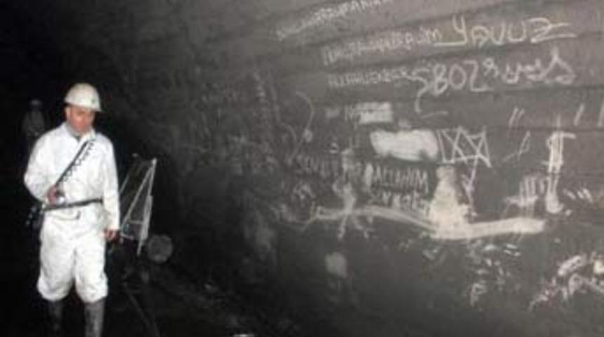 28 kişiye mezar olan madenden ilk g&ouml;r&uuml;nt&uuml;ler