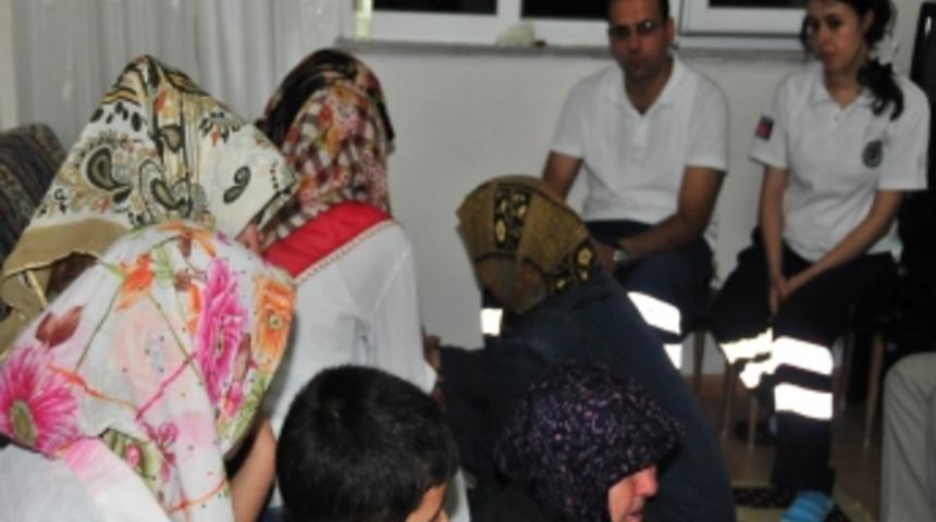 Şehit polis memurunun evine yas