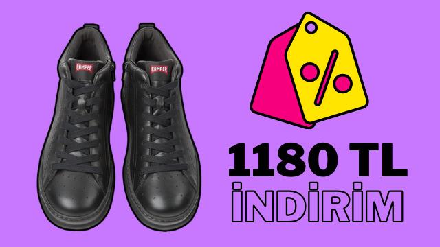 Fiyatı 2 bin 590 TL'ye düştü! Camper Runner Four Erkek Bot'taki fırsatı kaçırmayın
