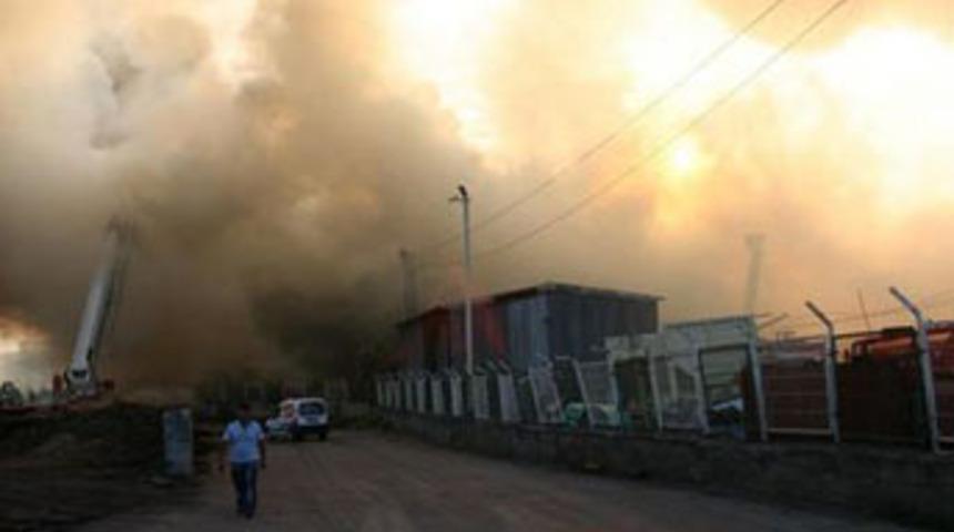 Yangında korkulan oldu