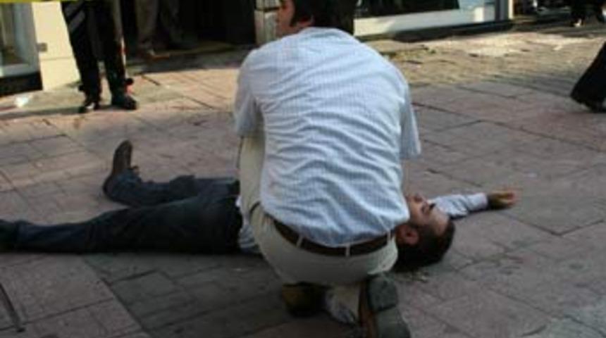 Polisin borsa dehşeti