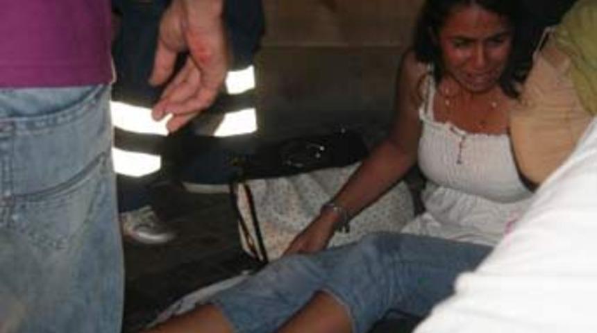 Cadde ortasında dehşet!