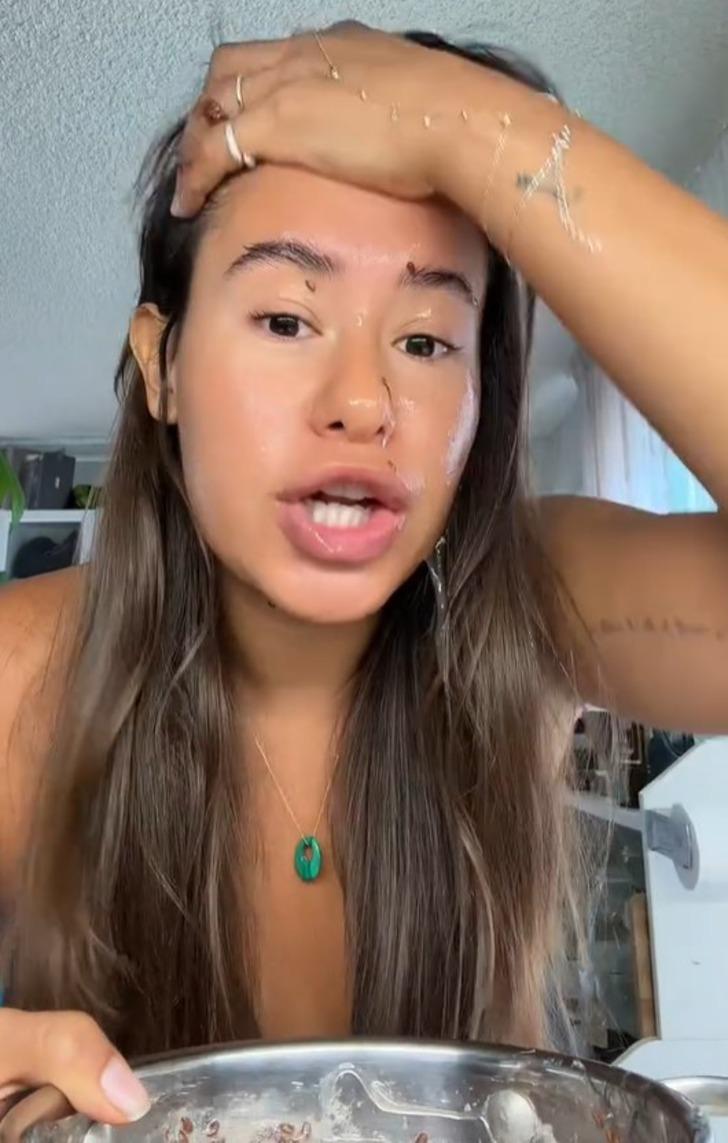 Evde yapılan doğal botoks maskesi sosyal medyada gündem oldu! 'Cildim çok parlak göründü' G1