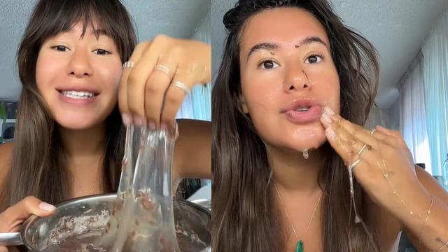 Evde yapılan doğal botoks maskesi sosyal medyada gündem oldu! 'Cildim çok parlak göründü'