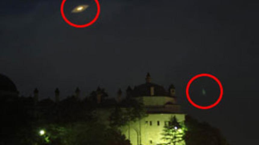 Bir UFO hi&ccedil; bu kadar net g&ouml;r&uuml;nt&uuml;lenmemişti!