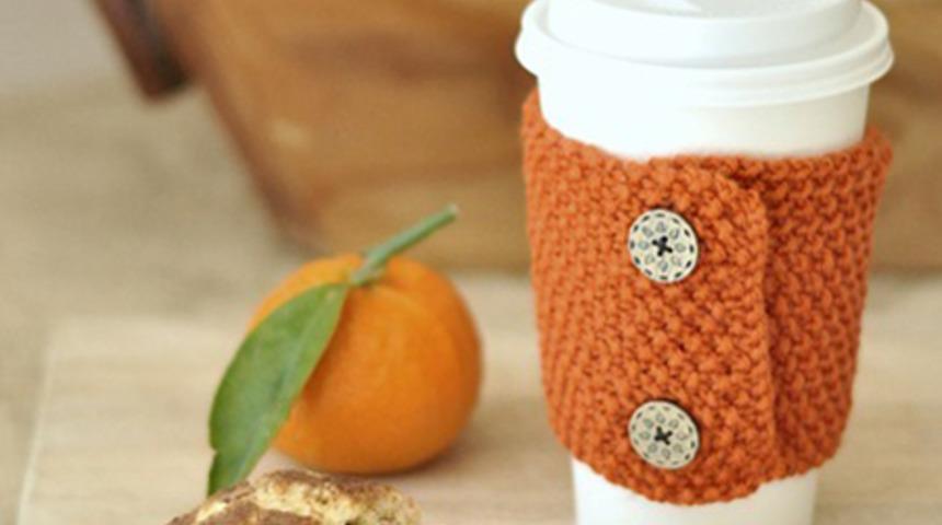 &Ouml;rg&uuml; Fincan ve Demlik Kılıfı