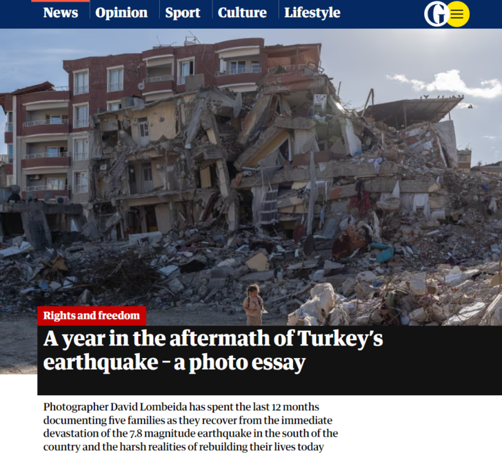 6 Şubat depremlerinin yıl dönümünü dünya da unutmadı! Manşetlerine taşıdılar... "Türkiye yas tutuyor" G4