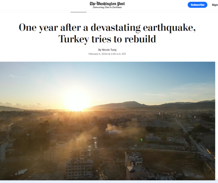 6 Şubat depremlerinin yıl dönümünü dünya da unutmadı! Manşetlerine taşıdılar... "Türkiye yas tutuyor" G5