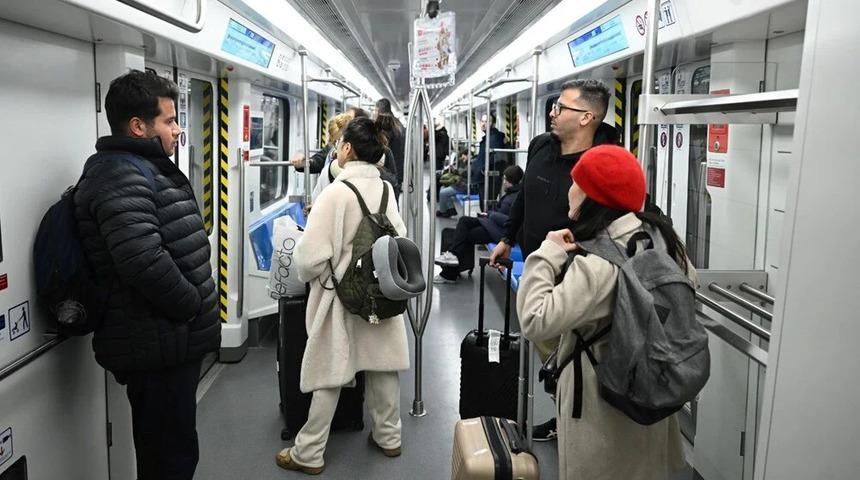 Gayrettepe-Kağıthane Metro hattında 24 bin yolcu taşındı