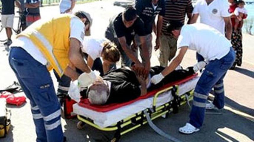 Ambulans profes&ouml;r&uuml; bulamamış