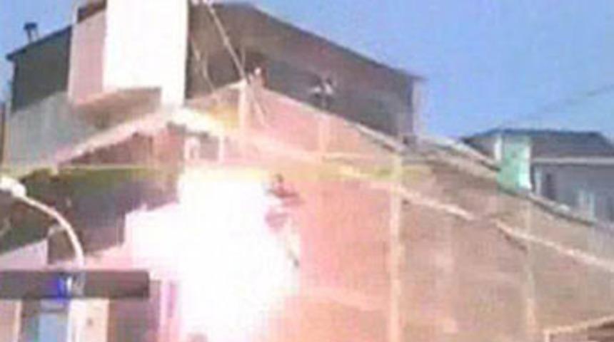 Halatlı g&ouml;sterisinde korkun&ccedil; kaza