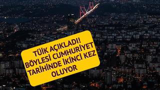 TÜİK açıkladı, veriler şaşırttı! Cumhuriyet tarihinde ikinci kez oluyor: İstanbul'un nüfusu azaldı