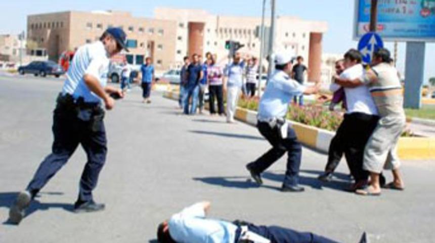 Kazadan sonra meydan savaşı!