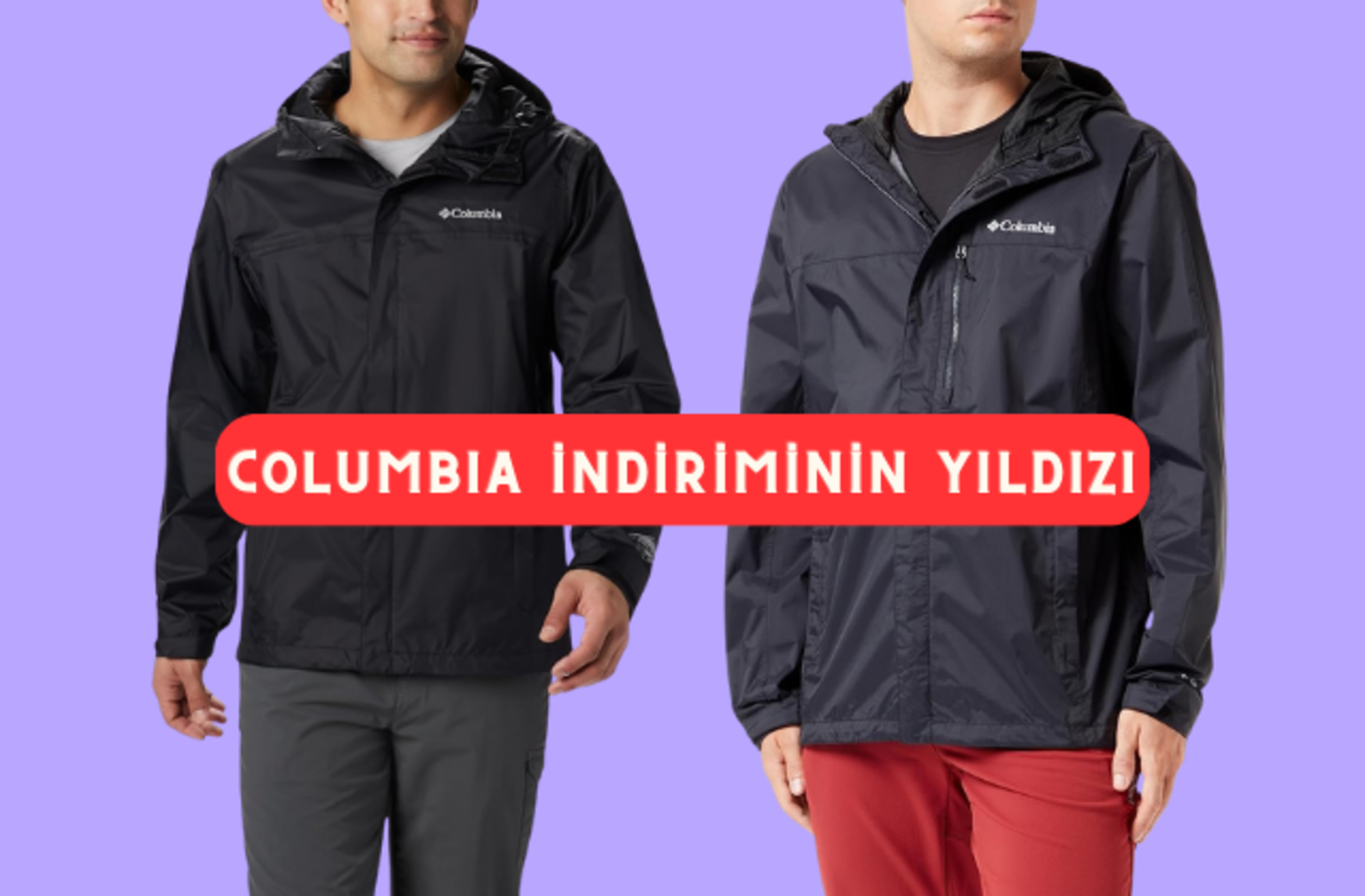 Fiyatı 2 bin 635 TL'ye düştü! Su ve rüzgar geçirmeyen Columbia Watertight Ceket indirimde