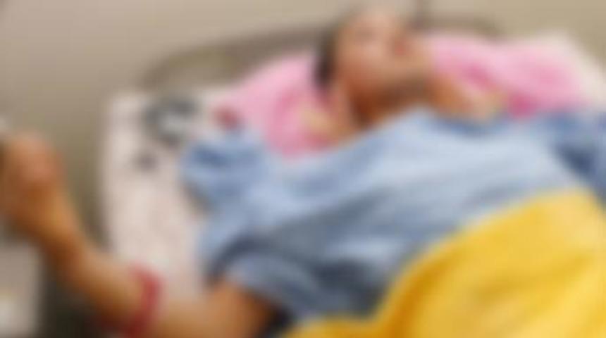 Fel&ccedil;li hasta canlıyken kurtlandı!