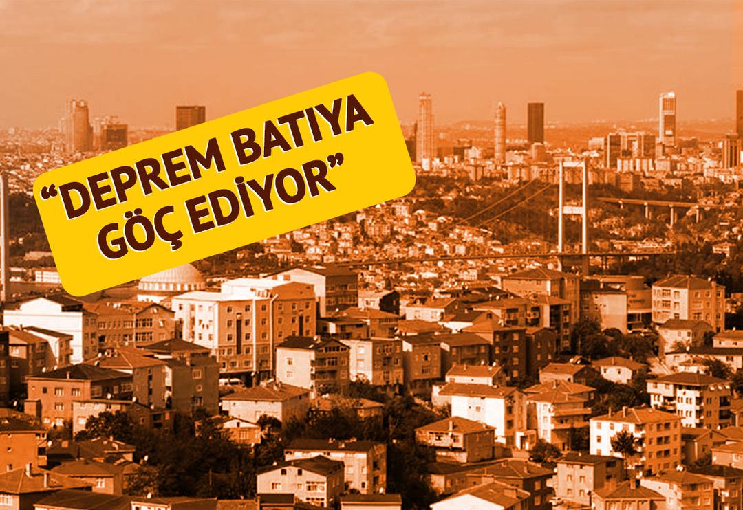 "Deprem batıya doğru g&ouml;&ccedil; ediyor" Beklenen Marmara depremi i&ccedil;in korkutan s&ouml;zler: 'Yaşayacağımız a&ccedil;ık' diyerek b&uuml;y&uuml;kl&uuml;ğ&uuml;n&uuml; duyurdu