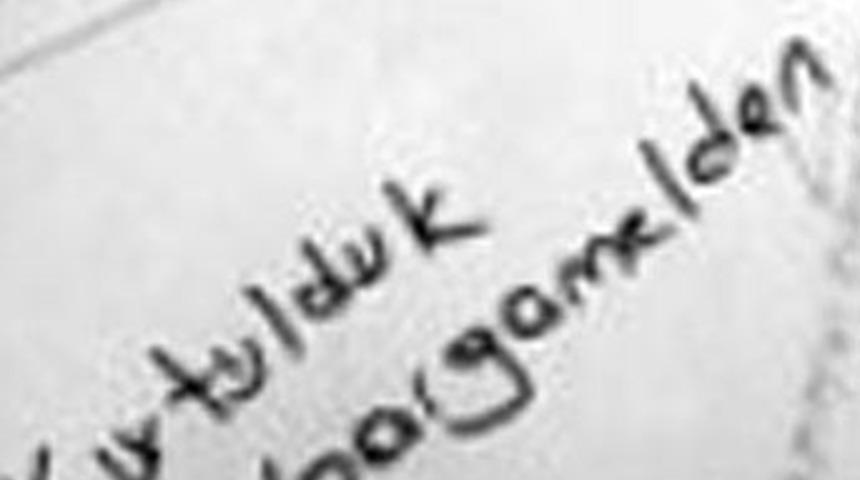 Boşananların adliye duvarına yazdıkları