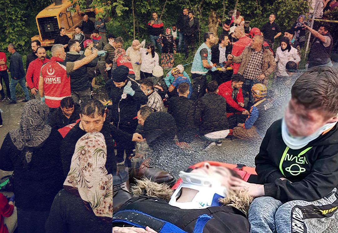 Trabzon'da 6 kişiyi hayattan koparan ihmaller zinciri! Freni &ccedil;alışmıyor, balatası bitik... Savrulma anları ortaya &ccedil;ıktı 