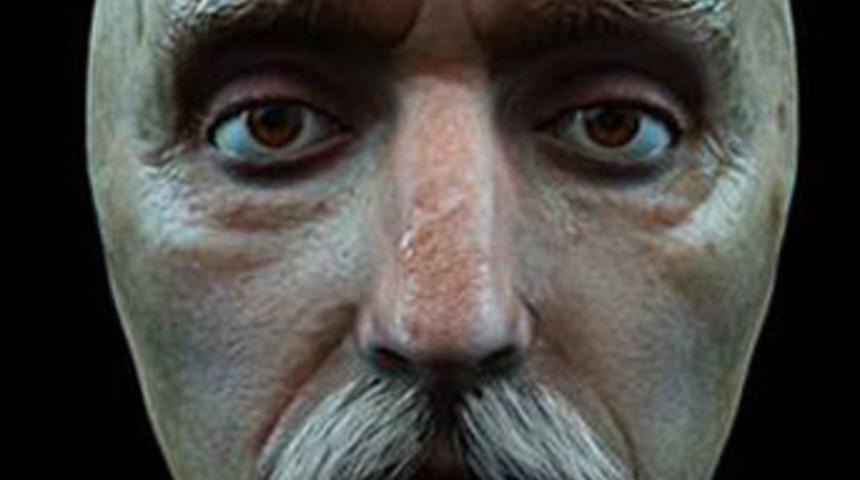 Shakespeare'in yüzü böyleymiş