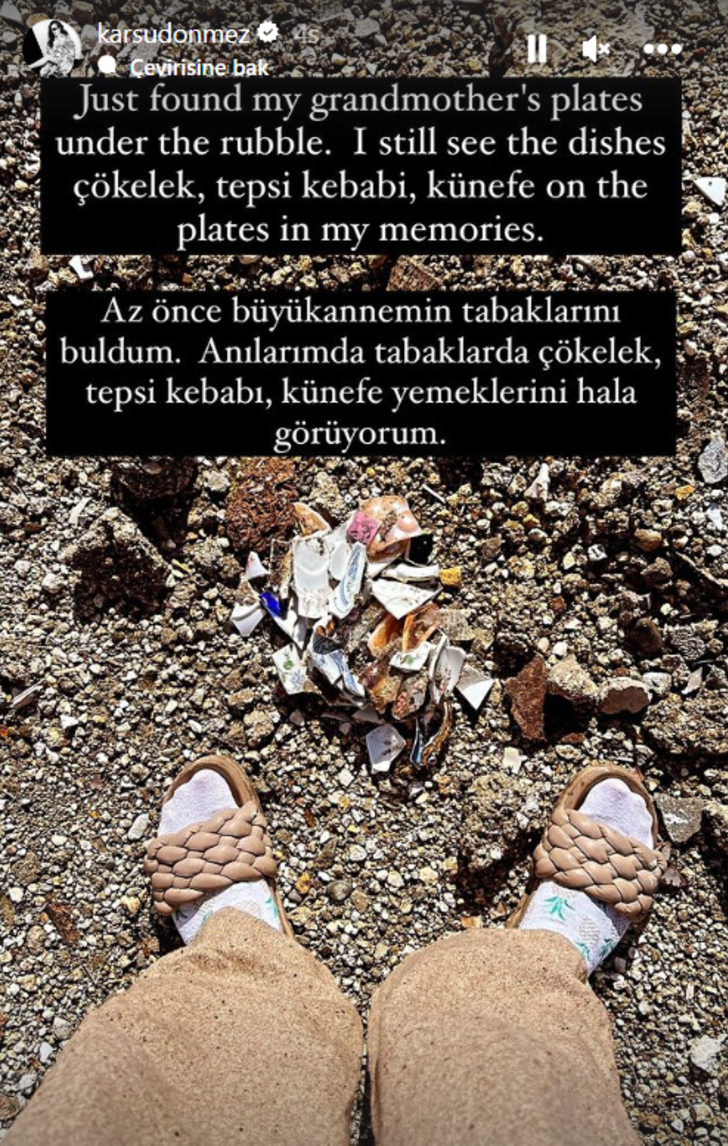 Depremin 1. yılında Hatay'a giden şarkıcı Karsu Dönmez büyük şok yaşadı! G4