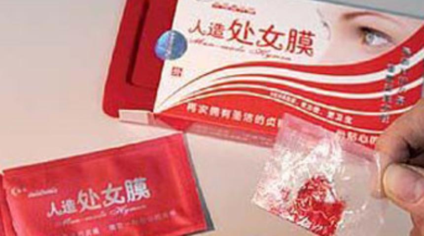 Sahte kızlık zarı 15 dolar