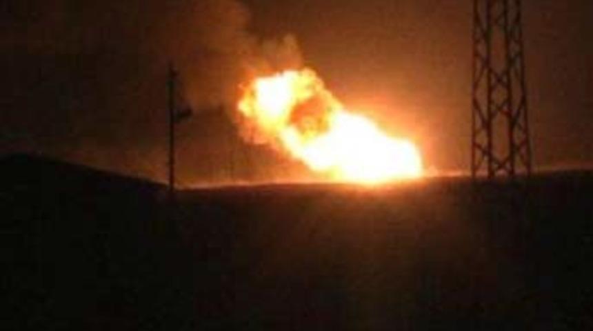 Doğalgaz hattını PKK'nın patlattığı a&ccedil;ıklandı