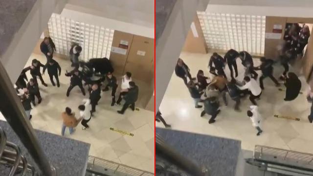Cinayet duruşması sonrası adliye karıştı! Birbirlerine girdiler…