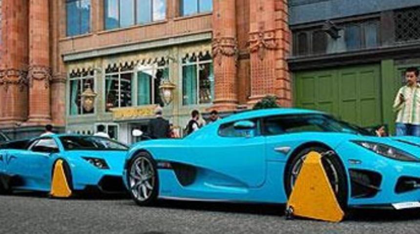 Trafik polisleri Kral'ı bile tanımadı