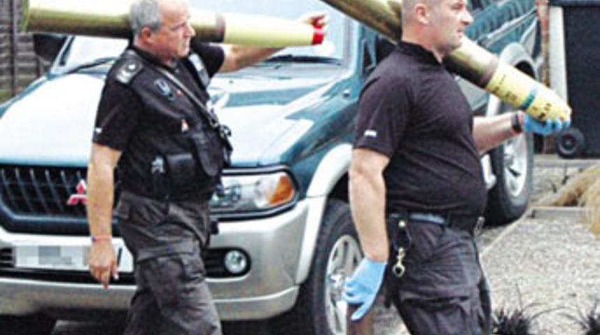 Bu cephaneler bir evden &ccedil;ıktı!