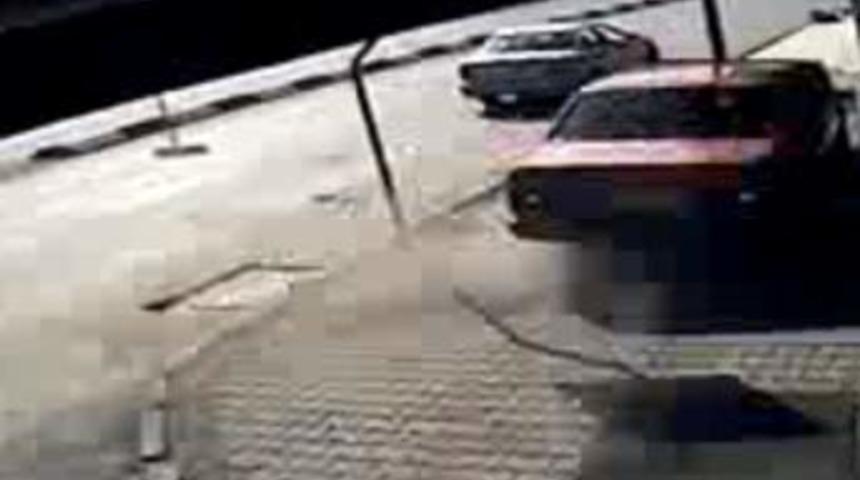 İnanılmaz kaza g&uuml;venlik kameralarında